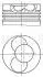 Поршень MAHLE / KNECHT 030 91 02 (фото 1)