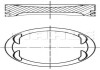 Поршень з кільцями VAG 77,01 1,6i 16V ATN/AUS/AZD (Mahle) MAHLE / KNECHT 030 99 02 (фото 1)