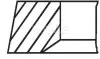Кільця поршневі Citroen Berlingo/Fiat Scudo/Peugeot Partner 1.9D DW8 (82.80mm/+0.6) (2-2-3) MAHLE / KNECHT 040 01 N1 (фото 2)