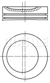 Поршень MAHLE / KNECHT 0812102