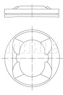 Поршень MAHLE / KNECHT 081PI00110000