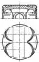 Поршень MAHLE / KNECHT 081PI00111001 (фото 1)