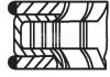 A_Комплект поршневих кілець Mahle BMW, знято з виробництва MAHLE / KNECHT 08232V0 (фото 3)