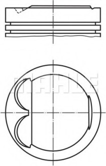 Поршень TOYOTA AVENSIS/CELICA/COROLLA 1.8 99-09 (79mm) MAHLE / KNECHT 607 77 00