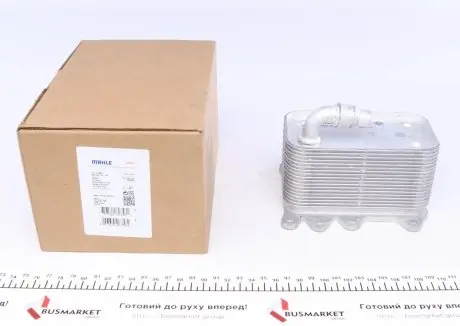 Радиатор масляный BMW 5/6/7/X3 2.0-4.4 D 02-10 (теплообменник) MAHLE / KNECHT CLC 18 000S