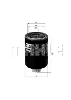 Фильтр топливный Mahle MAHLE / KNECHT KC191