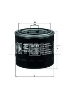 Паливний фільтр MAHLE / KNECHT KC99