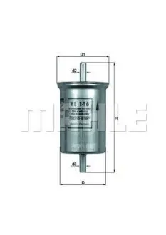 Паливний фільтр MAHLE / KNECHT KL146