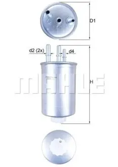 Паливний фільтр MAHLE / KNECHT KL505 (фото 1)