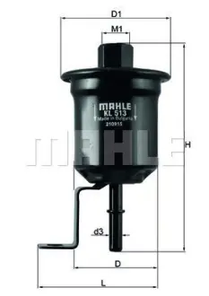 Паливний фільтр MAHLE / KNECHT KL513