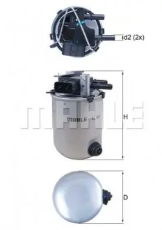 Паливний фільтр MAHLE / KNECHT KL909