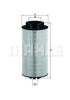 A_Фільтр паливний Mahle MAN MAHLE / KNECHT KX264D