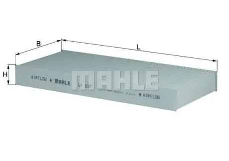 Фильтр салона MAHLE / KNECHT LA237