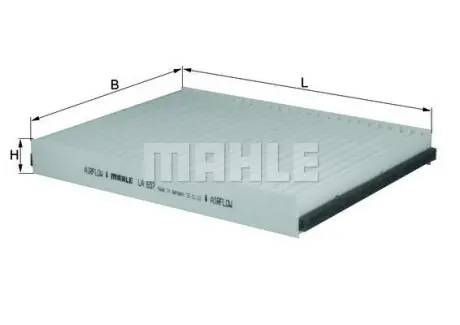 Фильтр салона MAHLE / KNECHT LA657