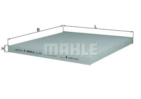 Фильтр салона MAHLE / KNECHT LA931
