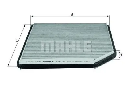 Фiльтр салону MAHLE / KNECHT LAK23