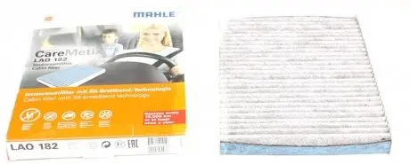 Фільтр салону VW T5 03- (антиалергенний) MAHLE / KNECHT LAO 182