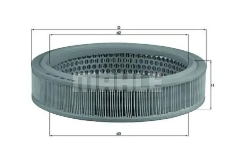 Воздушный фильтр MAHLE / KNECHT LX160