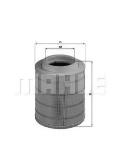 Фільтр повітряний Mahle MAN, знято з виробництва MAHLE / KNECHT LX1798