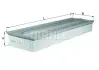 Повітряний фільтр MAHLE / KNECHT LX335 (фото 1)
