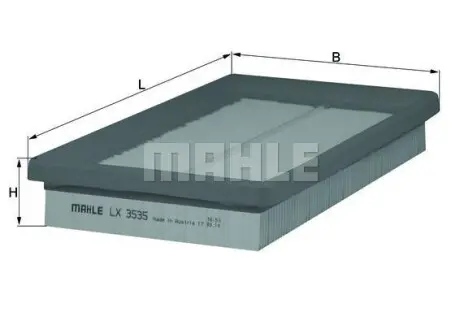 Воздушный фильтр MAHLE / KNECHT LX3535