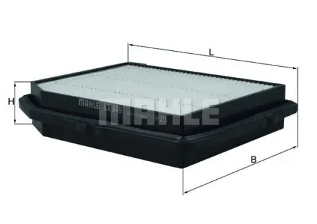Повітряний фільтр MAHLE / KNECHT LX849