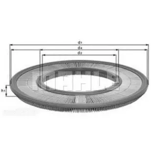 Воздушный фильтр MAHLE / KNECHT LX91