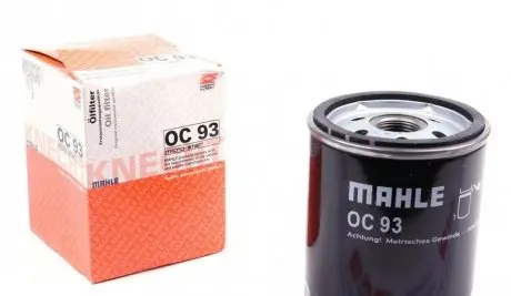 Фильтр масляный Opel 1.6D/1.7D 82- MAHLE / KNECHT OC 93
