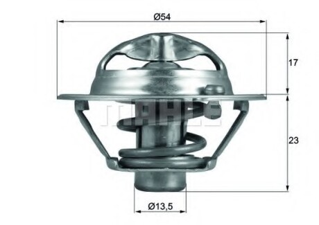 Термостат MAHLE / KNECHT TX 118 82 D