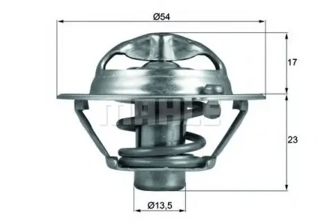 Термостат MAHLE / KNECHT TX 118 82 D