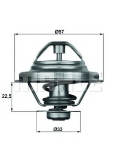 Термостат MAHLE / KNECHT TX 24 87 D