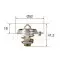 Термостат MAHLE / KNECHT TX 85 82 (фото 1)