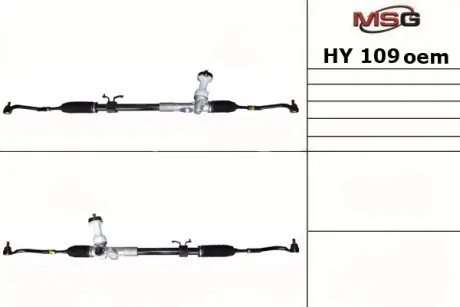 Рулевая рейка без ГПК новая HYUNDAI ix35 (LM) 10-,ix35 (LM, EL, ELH) 09-13,TUCSON (JM) 09-10;KIA SPORTAG MANDO HY109OEM