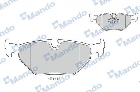 Гальмівні колодки до дисків MANDO MBF015120