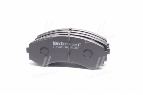 Колодки тормозов. MAZDA MPV (выр-во) MANDO MPA09