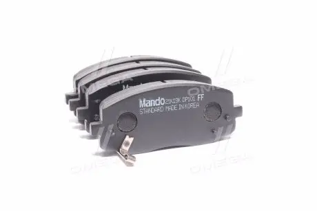 Тормозные колодки для дисков MANDO MPK25