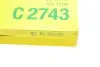 Фільтр повітряний Chevrolet Evanda 2.0i 16V 02-/Epica 2.0/2.0-2.5 24V 05-11/Chery Easter 1.8-2.4 06- MANN C 2743 (фото 5)