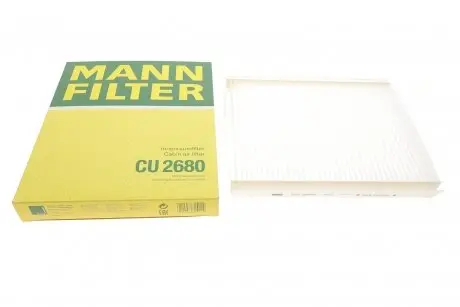 Фільтр салону Citroen Xsara Picasso 99-10/Xsara Coupe 00-04 MANN CU2680