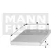 Фильтр салона MANN CUK36003 (фото 1)