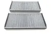 Фільтр салону MB E-class (W210) 95-03/S-class (W220) 98-05 (к-кт 2 шт.) (вугільний/антибактеріальний) MANN FP 2745-2 (фото 1)