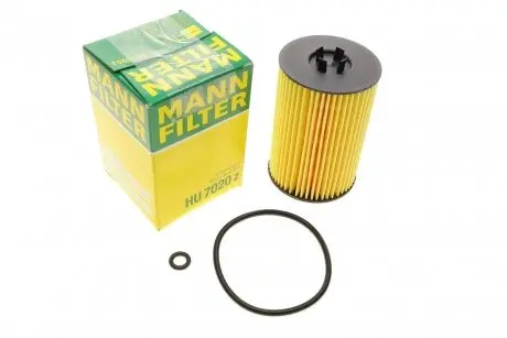 Фільтр масляний Audi/Seat/Skoda/VW 1.2/1.6D/2.0D 08- MANN HU7020Z