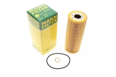 Фільтр масляний MB (W124 280E/W124 300-24V) 89- MANN HU727/1X