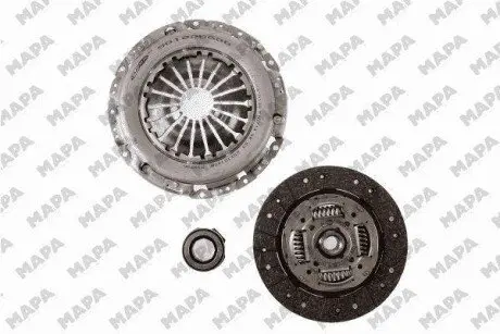 VW К-кт зчеплення Audi A3,Seat,Skoda Fabia,Octavia,Roomster,Golf III,IV,Polo 1.6TDI/1.9TDI,1.8T 96- Mapa 000228300