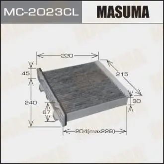 Фільтр салону MASUMA MC2023CL