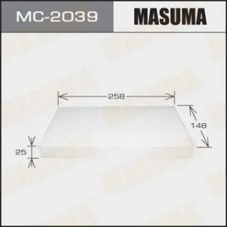 Фильтр салона MASUMA MC2039