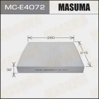 Фільтр салону AC9403 SKODA/FABIA/ VOLKSWAGEN/POLO MASUMA MCE4072