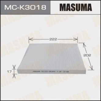 Фільтр салону AC-003 HYUNDAI/TUCSON/ V2000 V2700 04-06 MASUMA MCK3018