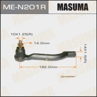 Наконечник рулевой MASUMA MEN201R