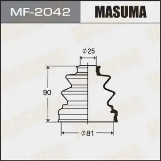 Пильовик ШРУСа внутрішнього Mitsubishi L 200 (05-), Pajero (-06) MASUMA MF2042