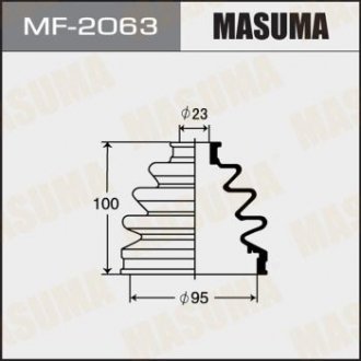 Пильовик ШРУСа зовнішнього Nissan Pathfinder (-04) MASUMA MF2063